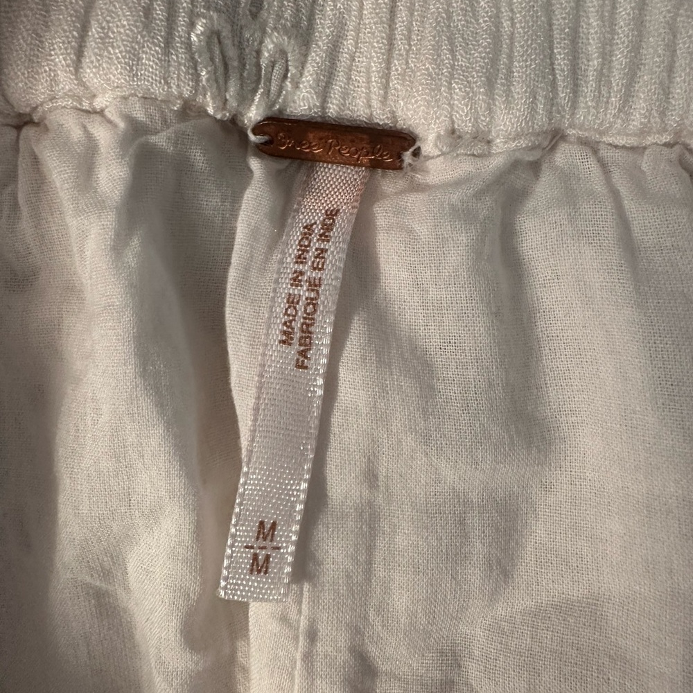 Free People White Shorts